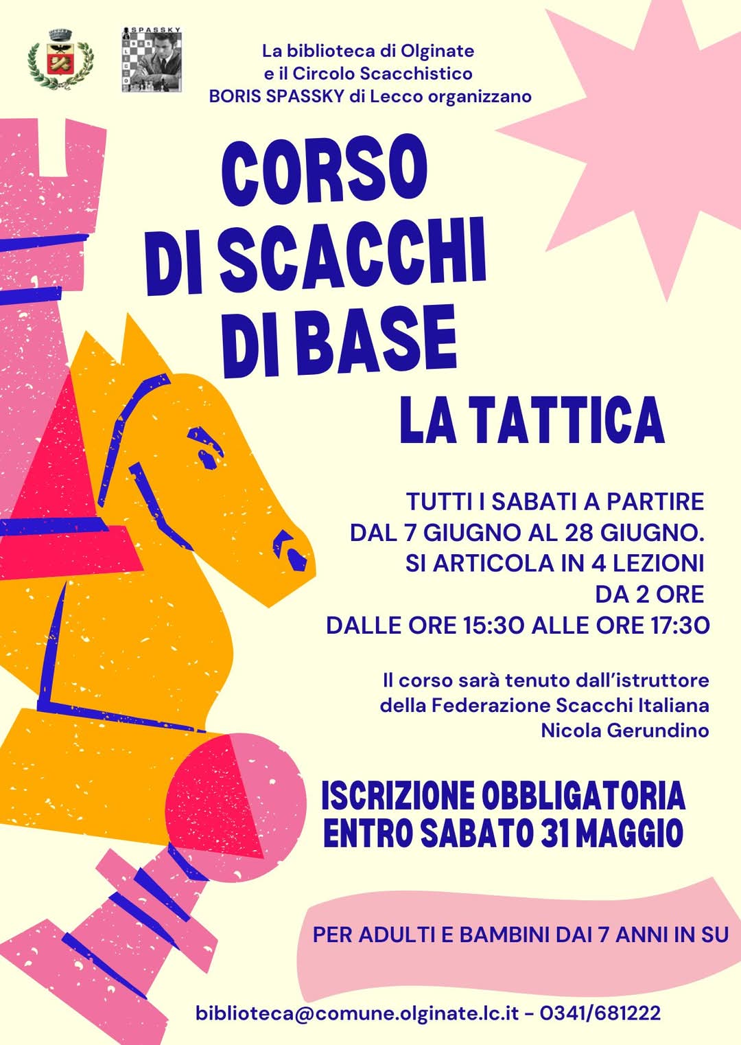 Corso scacchi Olginate