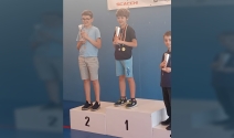 Damiano Buzzoni primo sul podio al Campionato Regionale Giovanile Lombardia U10