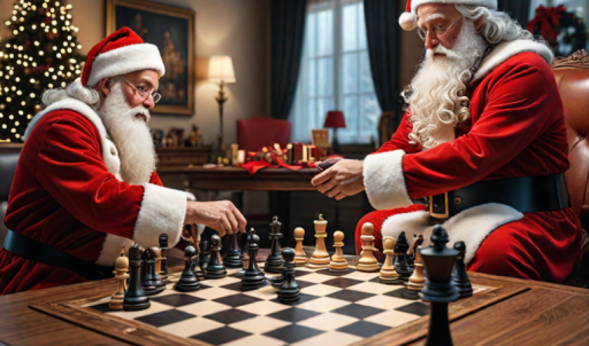 Scacchi il gioco senza età: Scacco matto… a Babbo Natale